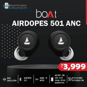 AUDIIO AIRPODS TUNEOUT 501 BLACK