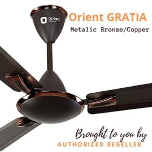 ORIENT 56" GRATIA CEILING FAN - METALLIC BRONZE COPPER