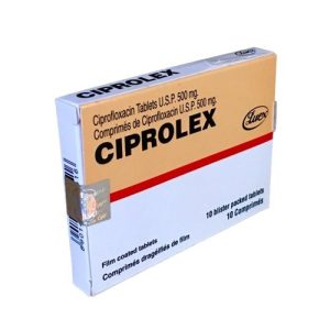 CIPROLEX 500MG TABLETS 10'S