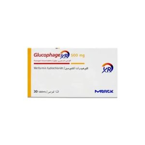GLUCOPHAGE 500MG TABLETS 30'S