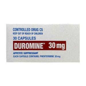 DUROMINE 30MG CAPSULES 30'S [Phentermine]