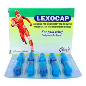 LEXOCAP CAPSULES 20X1X10'S