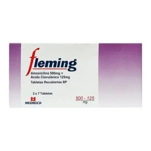 FLEMING 500-125MG TABLETS 2X7'S