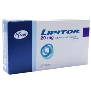 LIPITOR 20MG TABLETS 30'S