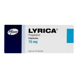 LYRICA 75MG CAPSULES 28'S