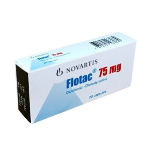 FLOTAC 75MG CAPSULES 20'S