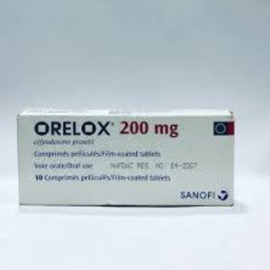 ORELOX 200 MG TABLETS 10'S