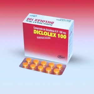 DICLOLEX 100MG TABS.10X10'S[DICLOFENAC]