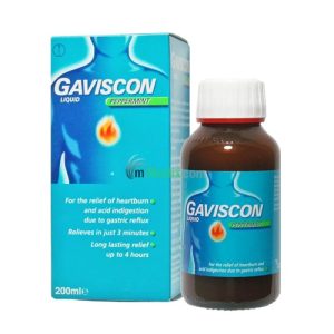 GAVISCON PEPPERMINT LIQUID 200ML