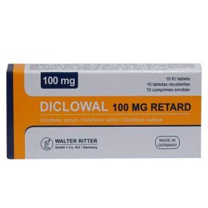 DICLOWAL 100MG SUPPOSITORIES 10'S [DICLOFENAC]