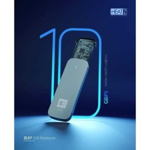 HEATZ - ZI07 - SSD CASING - NVME ENCLOSURE