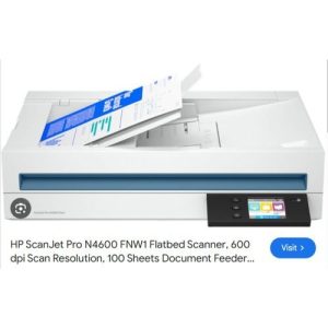HP SCANNER 4600FNW1 - ADF - NETWORK