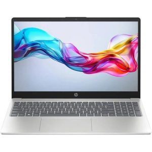 HP LAPTOP 15-FD0557NIA, INTEL CORE i7 -13TH GEN, 1355U, 8GB RAM, 512GB SSD, 15.6 FHD, DOS, BT, WIIF, WEBACM, NATUARAL SIVER