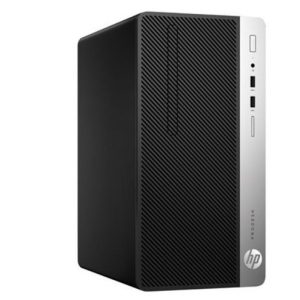 Hp ProDesk 400 G4 Microtower PC (1KN89EA) Intel Core i5-7500 - 1TB SATA - 4GB DDR4-SDRAM - Free DOS 2.0 + Usb Keyboard, Usb Mouse  & HP V197a 18.5" Monitor - Black