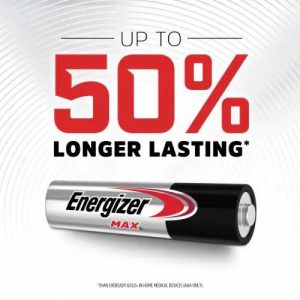ENERGIZER AAA E91BP2 MAX BATTERY