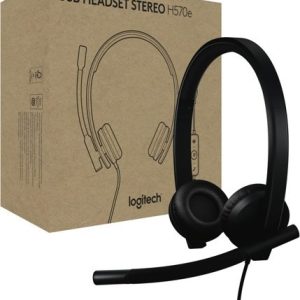 Logitech H570e USB Headset with Noise Cancelling Mic