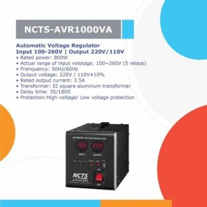 NCTS STABILIZER 1000VA