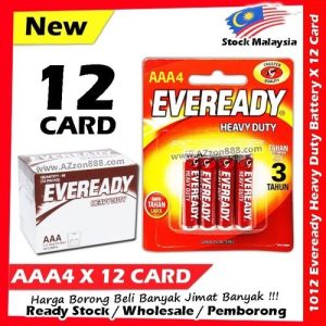 EVEREADY BATTERY BP4 1012 RED BULK