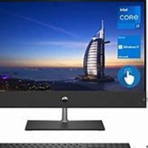 HP All-in-One A99MEA 27” FHD Touchscreen Desktop | Intel Core i7-1355U | Intel Iris Xe Graphics | 8GB RAM DDR4 | 512GB SSD | FreeDOS | White