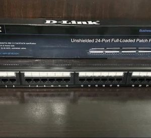 DLINK CAT6 24 PORT PATCH PANEL