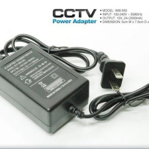 TECHCOM CCTV POWER ADAPTER 12V/2
