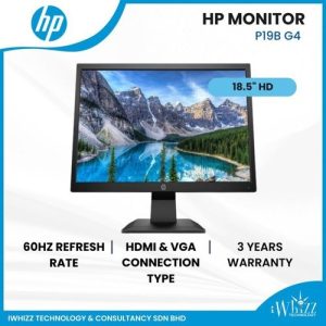 HP MONITOR FLAT SCREEN P19B G4 18.5 INCH