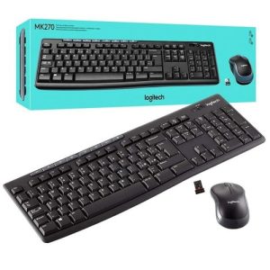 LOGITECH WIRELESS KEYBOARD & MOUSE COMBO MK270