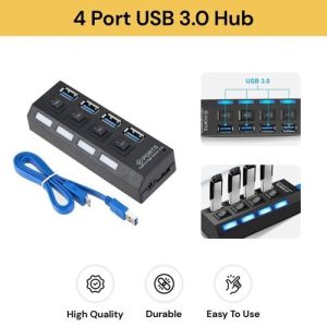CLICK 3.0 USB HUB 4 PORT