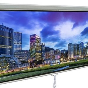 CLICK WALL MOUNT MANUAL PROJECTION SCREEN 300 X 300