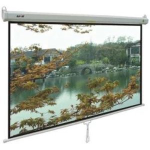 CLICK WALL MOUNT MANUAL PROJECTION SCREEN 250 X 250