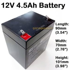 GENERAL 12V 4.5 AH UPS BATTERY