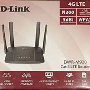 DLINK 4G LTE SIM ROUTER DWR-M920