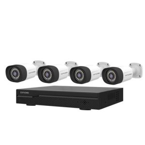 TECHCOM NVR WITH 4 CAMERAS