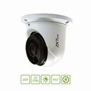 ZKTECO CAMERA ES-852K12H 2MP IR Eyeball Network Camera 1/2.7” 2MP Image Sensor Built-in PoE IR Effective Range 10~20m IP67 Ingress Protection