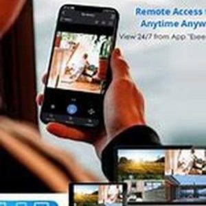 ZKTECO 4 CHANEL DVR KIT 5MP LITE DVR + 4PCS 1080P METAL BULLET HD ANALOG CAMERA, 3.6MM; 4PCS 18M COAX CABLES