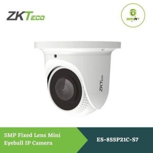 ZKTECO CAMERA BS-855L22C-E3 5MP Fixed Lens Face Detection Bullet IP Camera 1/2.8” Sony STARVIS CMOS sensor Built-in PoE 30m IR effective range
 IP67 metal casing