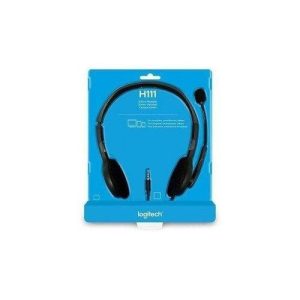 Logitech H111 Stereo Headset with Noise-Cancelling Mic