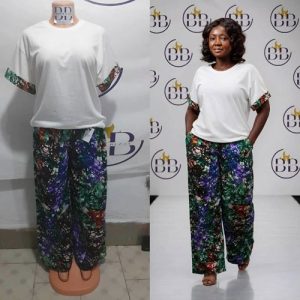 PALLAZO PANT WITH T-SHIRT